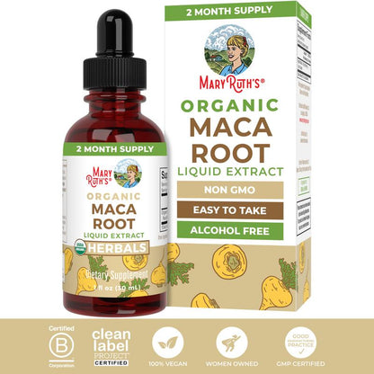 Organic Maca Root Liquid Extract
