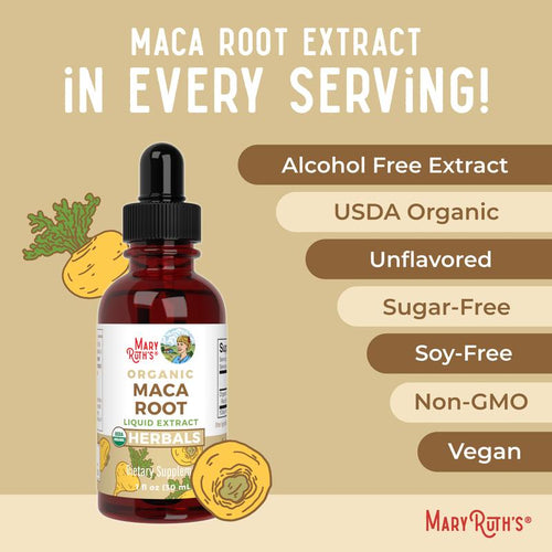 Organic Maca Root Liquid Extract